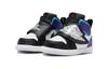 Jordan Air Jordan 1 SKY Comfortable Cushioning, Wear Resistant Mid top Toddler Shoes Black White Infant And Toddler BQ7196-154