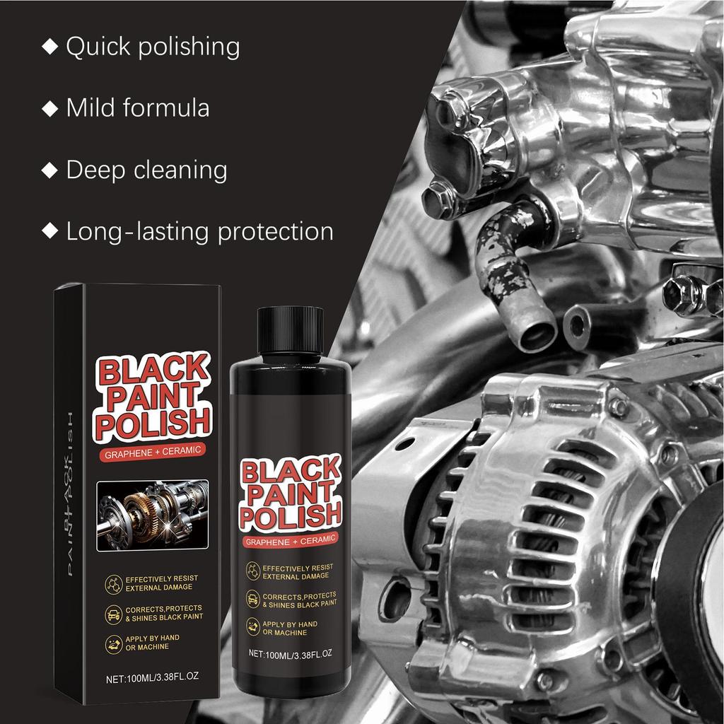 Car Coating Agent 100ml Dust-Proof UV-Resistant Automotive Maintenance Care Car Polish Restorer For SUV RV Truck Auto Van