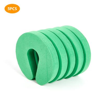5Pcs Safety Finger Foam Door Stopper Locks Children Protection C Shape Door Clip