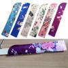 2pcs Elegant Folding Fan Pouch Retro Brocade Fan Bag Folding Hand Fan Bag  Festival Gifts