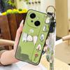 Waterproof Kickstand Phone Case For Tecno POP9 4G/Spark GO 1/KL4 Ring Silicone Wrist Strap Soft case Cute Phone Holder