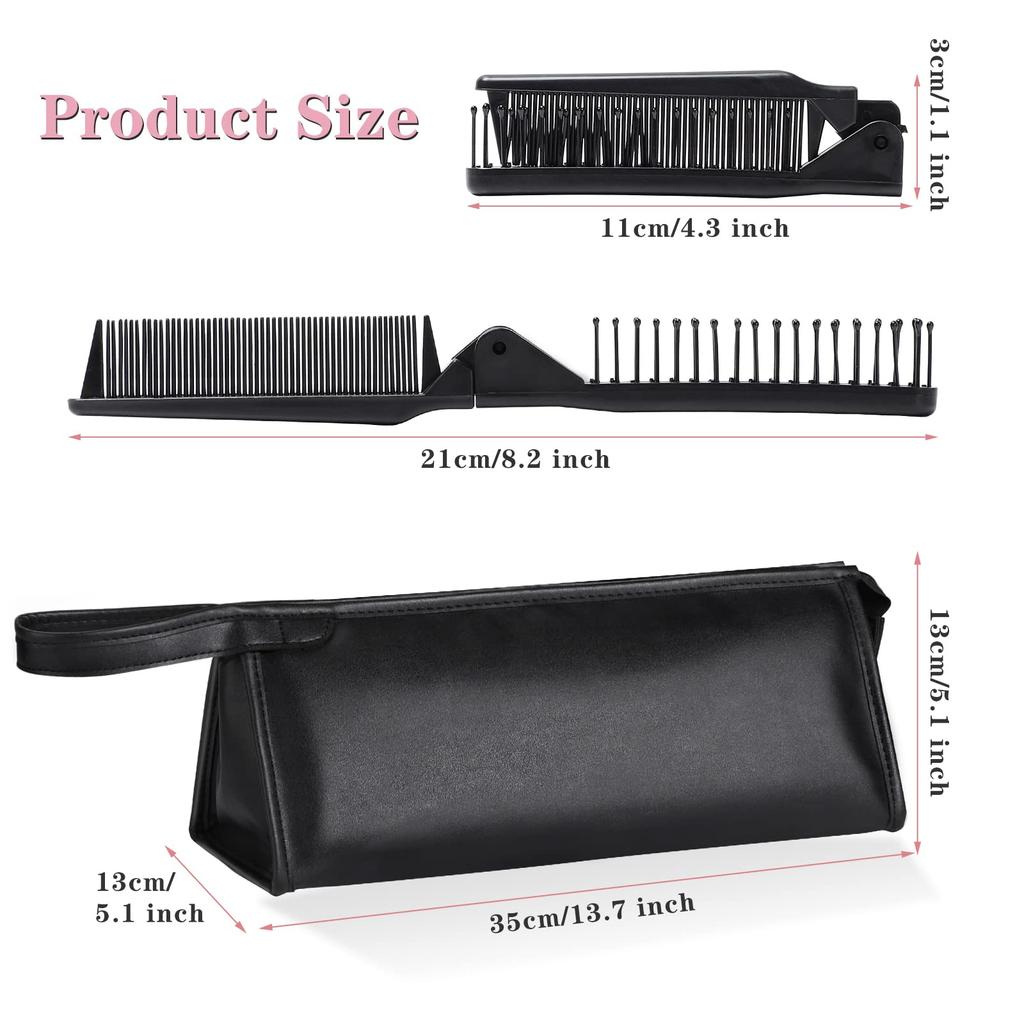 Sightor Travel Case for Dyson Airwrap Portable Hair Carrying Hair Tool Waterproof PU Leather Organizer Bag for Shark FlexStyle Classic Style Styler,