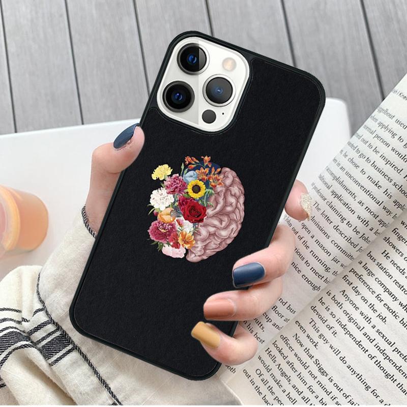 Human Organs Brain Phone Case for iPhone 17 Air 16 15 14 12 13 PLUS 11 PRO MAX Cover Fundas Shell