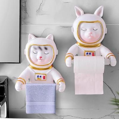 Tierstil Badezimmer Standardhalter Toilettenpapierrollenhalter Aufbewahrungsorganisator für Toilette Halten Wandmontage Ohne Bohren