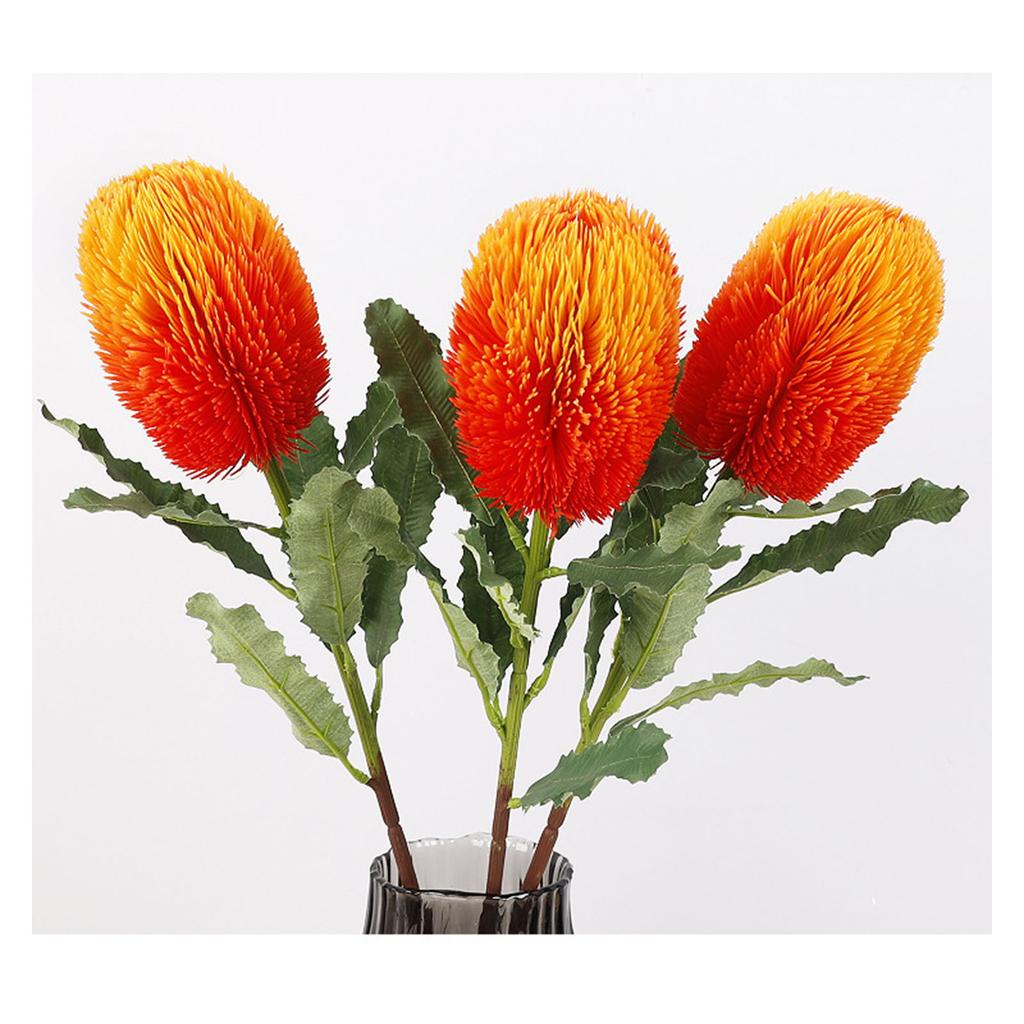 Artificial Banksia Flower Innovative Simulation Light Luxury Artificial Flowers Decorations for