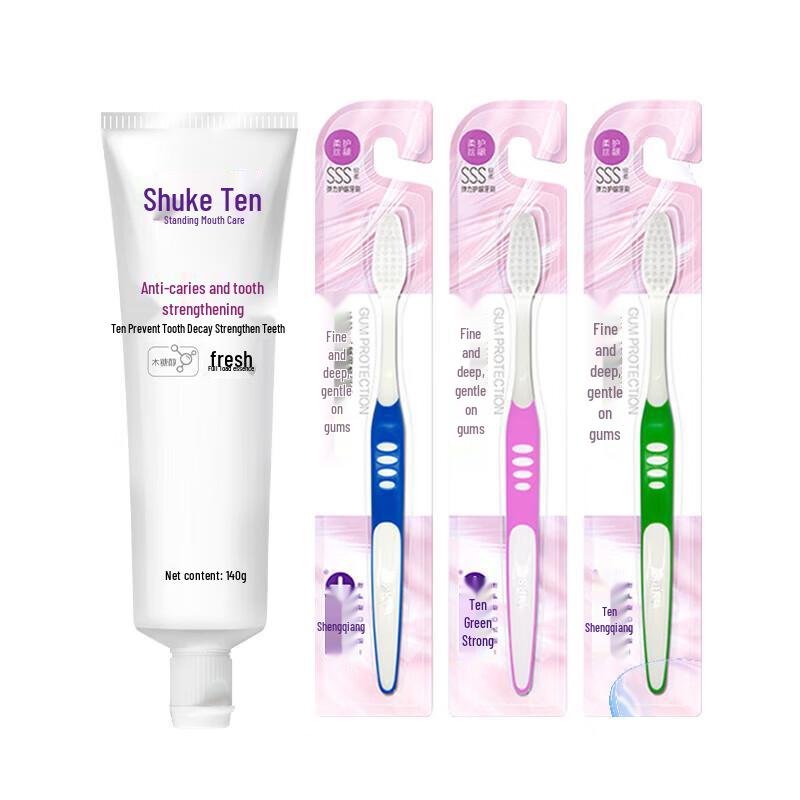

Sakol Anti-Cavity Toothpaste & Toothbrush Family Pack