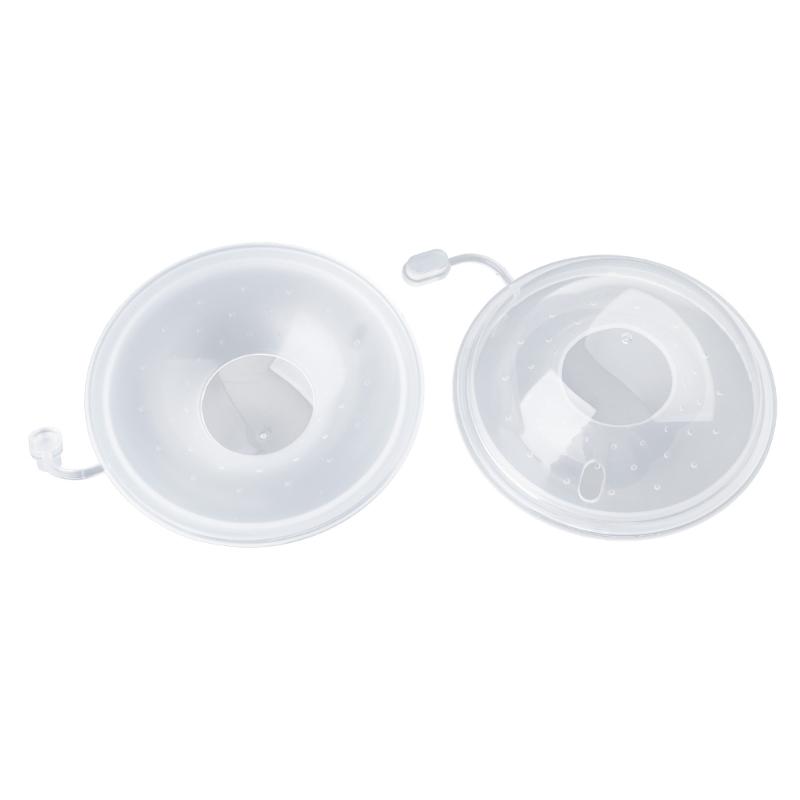 

2PCS Breast Shells Milk Catcher Food Grade Nursing Cups for Nursing Moms Efficient Milk Anti-Flow Breastmilk Collector 1