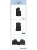 Mercedes-Benz EQB 2022-2025 RHD All-Nylon Car Floor Mats