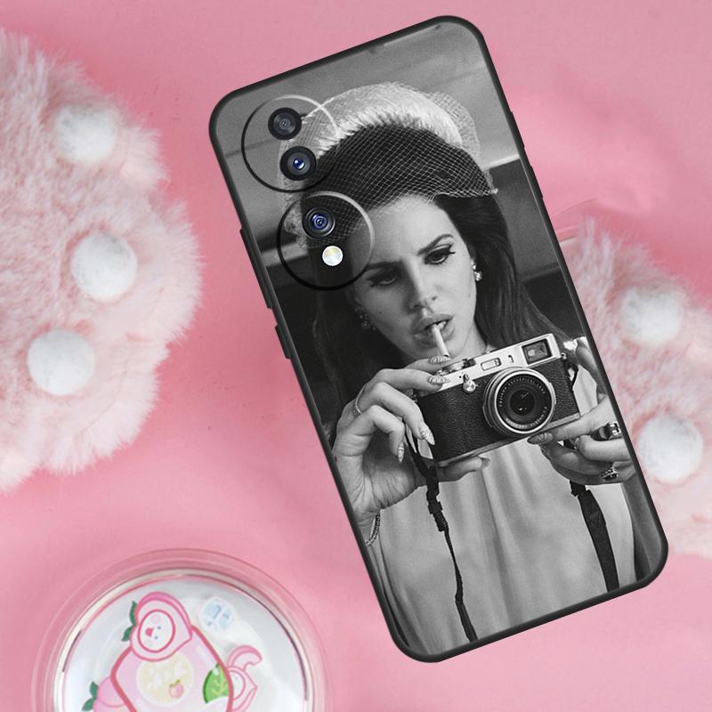 Singer Lana Del Rey Case For Honor Magic 7 Lite 5 6 Pro Honor 200 50 70 90 Lite X9b X9a X8b X8a X8 X9 X9c Cover