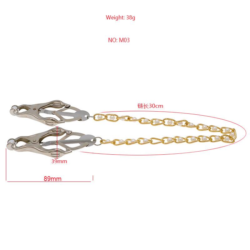 Sexy Nipple Clamp Female Female Sex Aid Tool Adult Toy Alternative Binding Climax Sex Tool Chuck