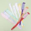 10Pcs Disposable Waterproof Plastic Wristband Handwritten Identity Information Disposable Single Use Wristband