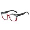 3214 Wide Edge Anti-Blue Glasses Men'S And Women'S Fashion Large Frame Square Frame High Definition Reading Glasses
