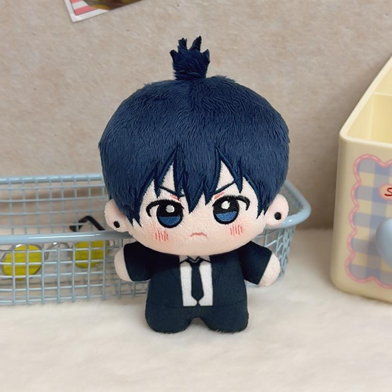 Chainsaw Man Power Reze Angel Devil Makima Plush Doll Cotton Baby Keychain Cute Stuffed Toy Gift Unpackaged [free bead chain]