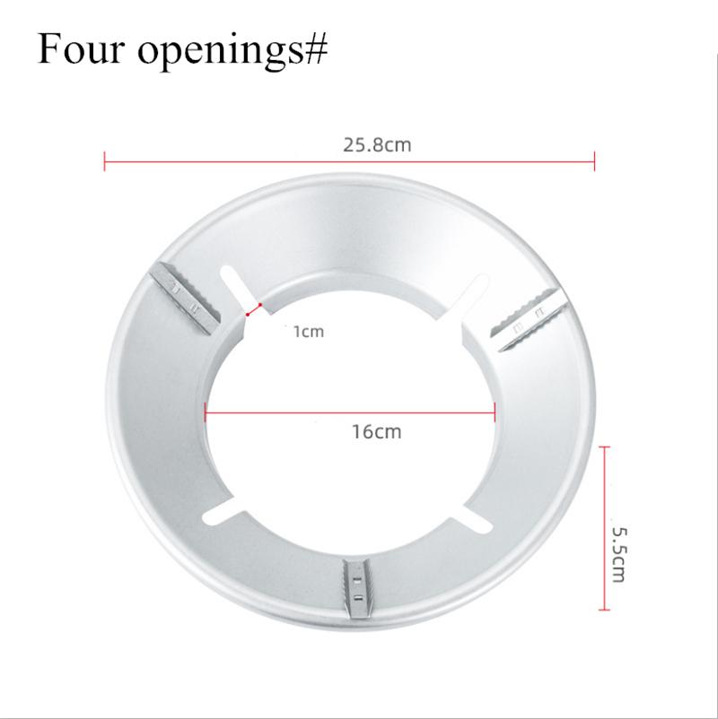 

1Pc Gas Stove Cover Ring Reducer Pot Holder Accessories Energy Saving Easy Installation Kitchen Torch Heat Insulation Windproof