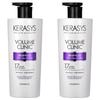 Kerasis Volume Clinic Protein Shampoo 750ml 2 Pcs