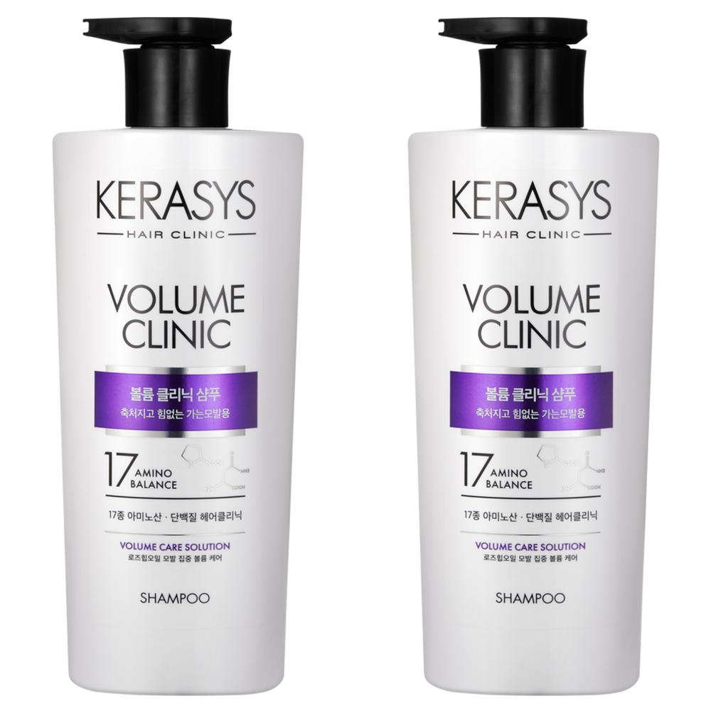 Kerasis Volume Clinic Protein Shampoo 750ml 2 Pcs