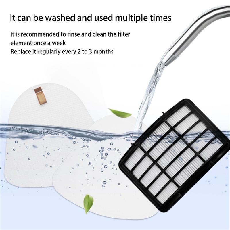 Electric Vacuum Filter Spare Parts for NV350/NV351/NV35 Replacement Accessories Floor Cleaner Maintenance Supplies