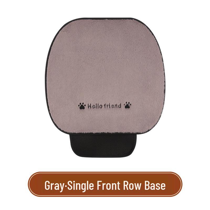 Winter Plüsch Autositzkissen aus Kaninchenfellimitat - Niedlich und warm für Haustiere