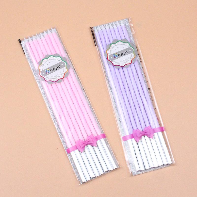 Birthday Cake Candles Ins Style Beautiful and Fresh Birthday Candles Cake Decoration Candle Baking Packaging