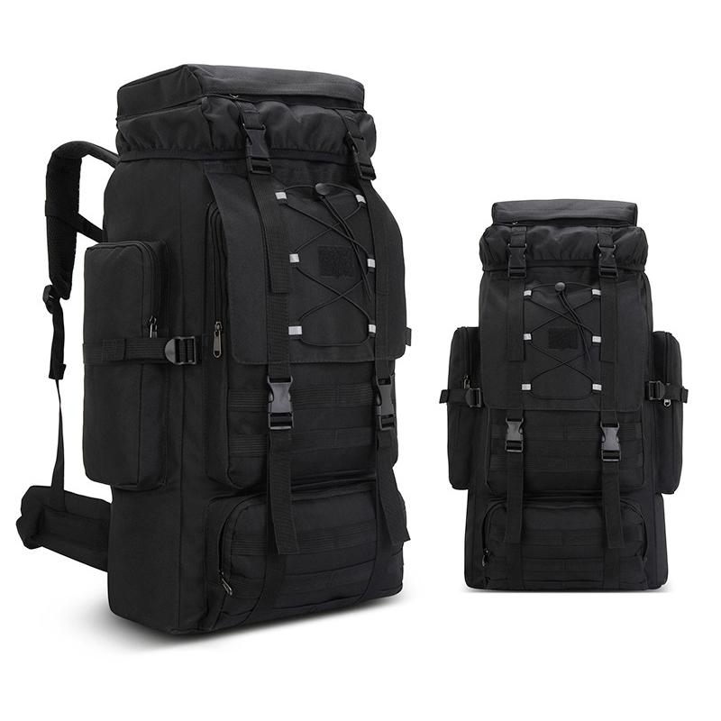 Large Camping Backpack Travel Luggage Bag 80L Men Hiking Climbing Mountaineering Shoulder Pack Molle Outdoor Rucksack