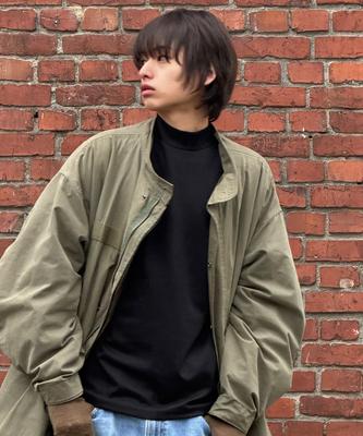 Seutaendeuobeo Half Mock Neck [Black]