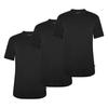Mens Plain Regular Short-Sleeved T-Shirt (Pack of 3)