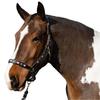 Gallop Diamond Leather Padded Horse Headcollar