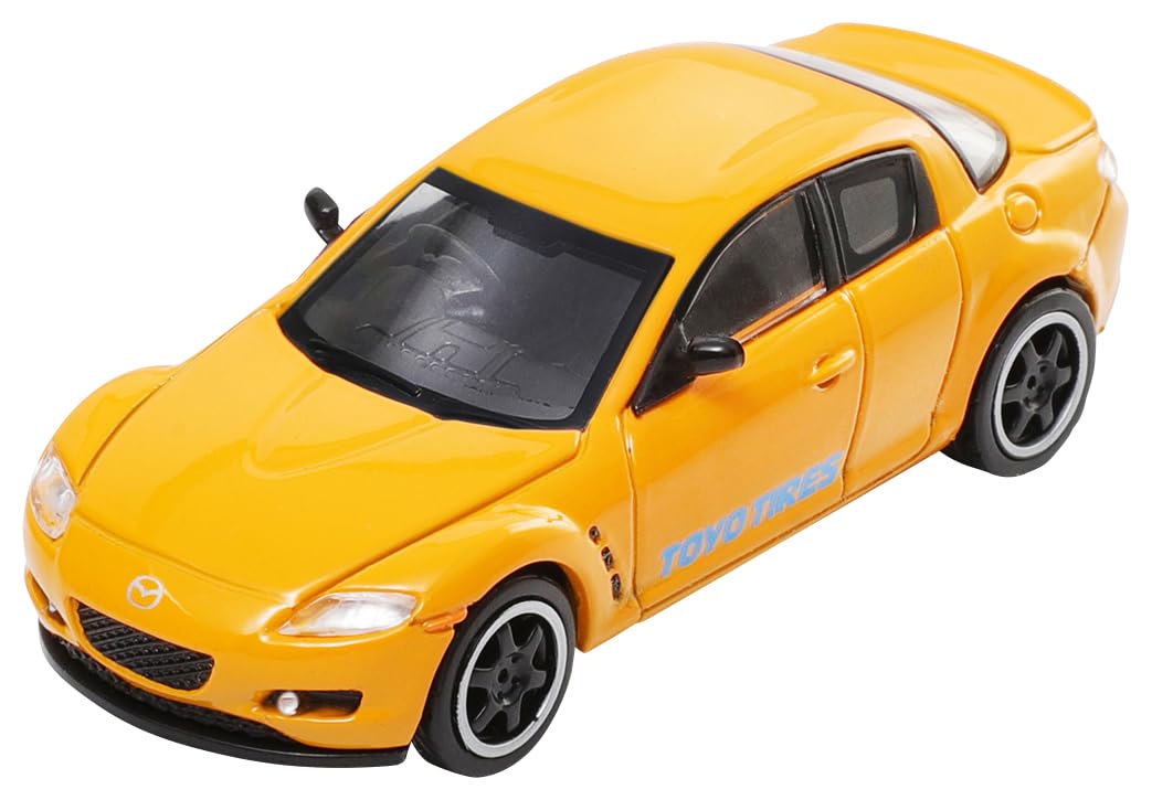 

Diecast Team DIECASTTEAM Scale Mazda Yellow Finished Product 1/64 RX-8 (RHD) LL-004-14