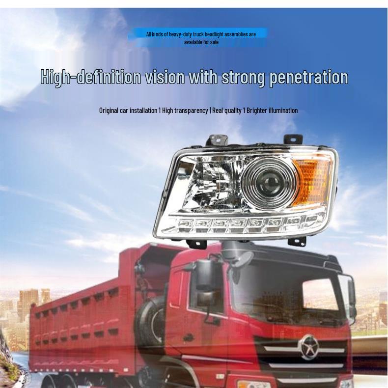 High-Quality All-LED Headlight for Dayun N6N9 Trucks - Super Bright N8E Front Assembly Modification