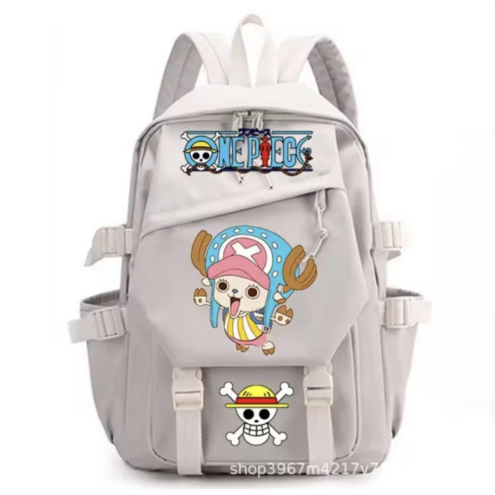 ONE PIECE High School Junior High School Student Elementary School Bag Luffy Fashion Trend Large Capacity Teen Backpack