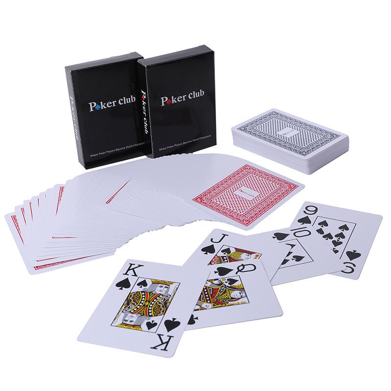 Confezione Doppia Disponibile: Carte da Poker in PVC Durevoli e Impermeabili 63x88mm con Angoli Grandi per una Facile Lettura