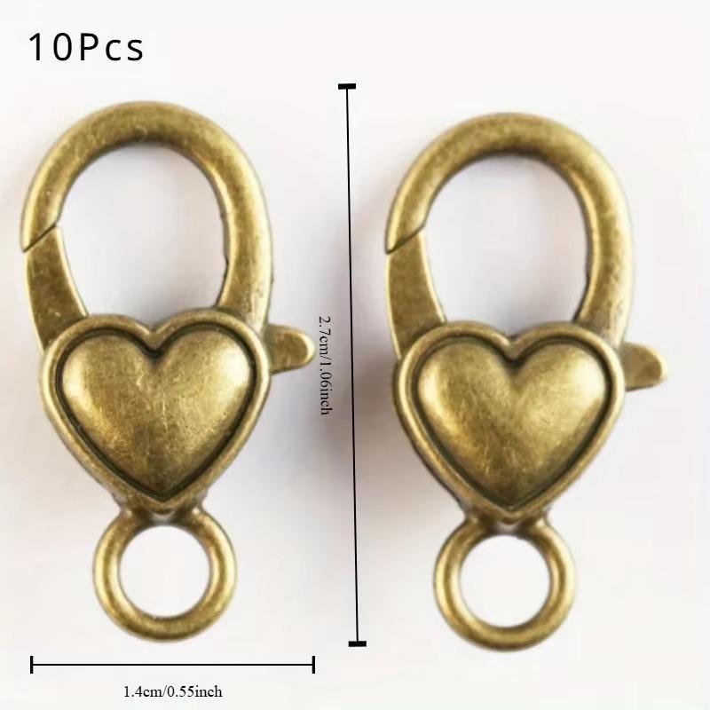 10pcs/set Keychains, Patterned Beaded Necklaces, Bracelets, Ornaments, Materials