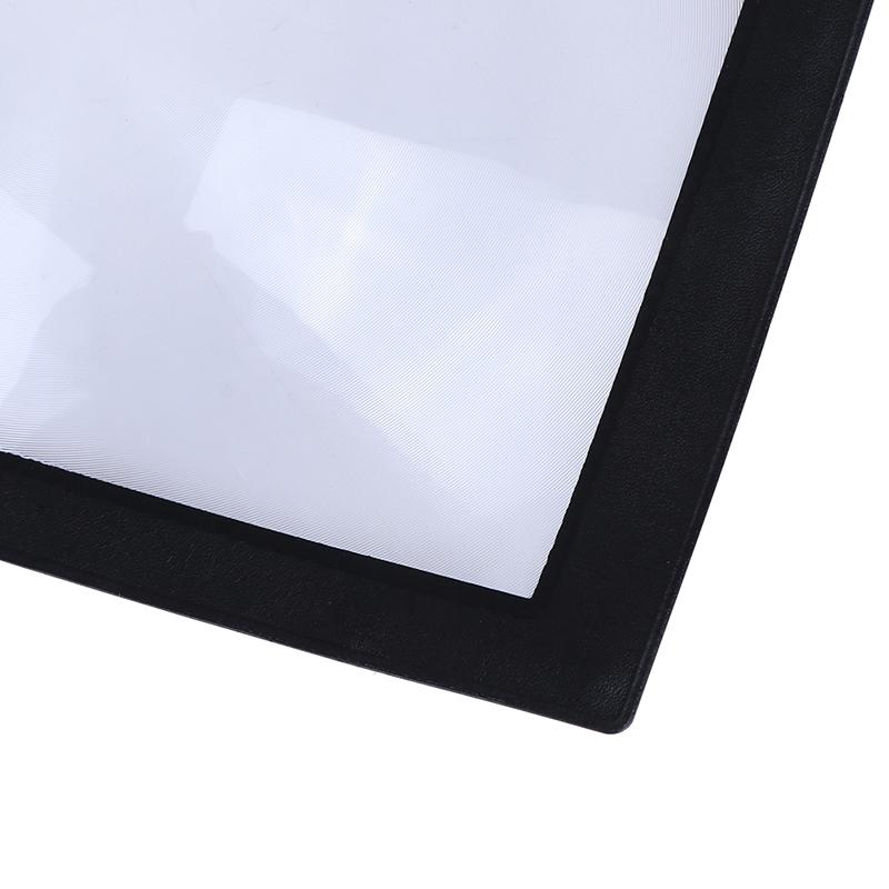 Home Office Supplies A4 Large Sheet Magnifier Glass Reading Aid Lens For Reading