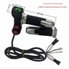 Four-Light Rice Grain Switch Electric Bicycle Throttle Grip with Three-Speed Digital Display