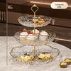 Abay 3-Tier Plastic Fruit & Candy Serving Platter