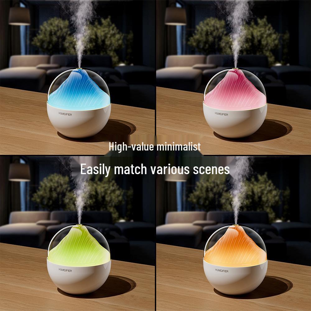 Cichy nawilżacz biurkowy USB do sypialni - Duża mgiełka i nawilżające nawilżenie