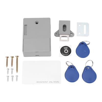 Elektronisches Schrankschloss-Kit Set Unsichtbar Stanzfrei Versteckt DIY Intelligente Induktion Für Holzschublade Schrank