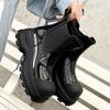 Women's rain boots, spring and autumn outdoor thick-soled low-cut non-slip height-increasing outdoor rain boots/overshoes