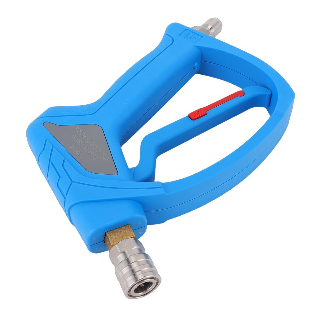 Short Pressure Washer   4080 PSI High Pressure Spray   With 1Celsius4 Inch Quick Connector M22-14mm Thread 2 Adapters 1 Nozzle
