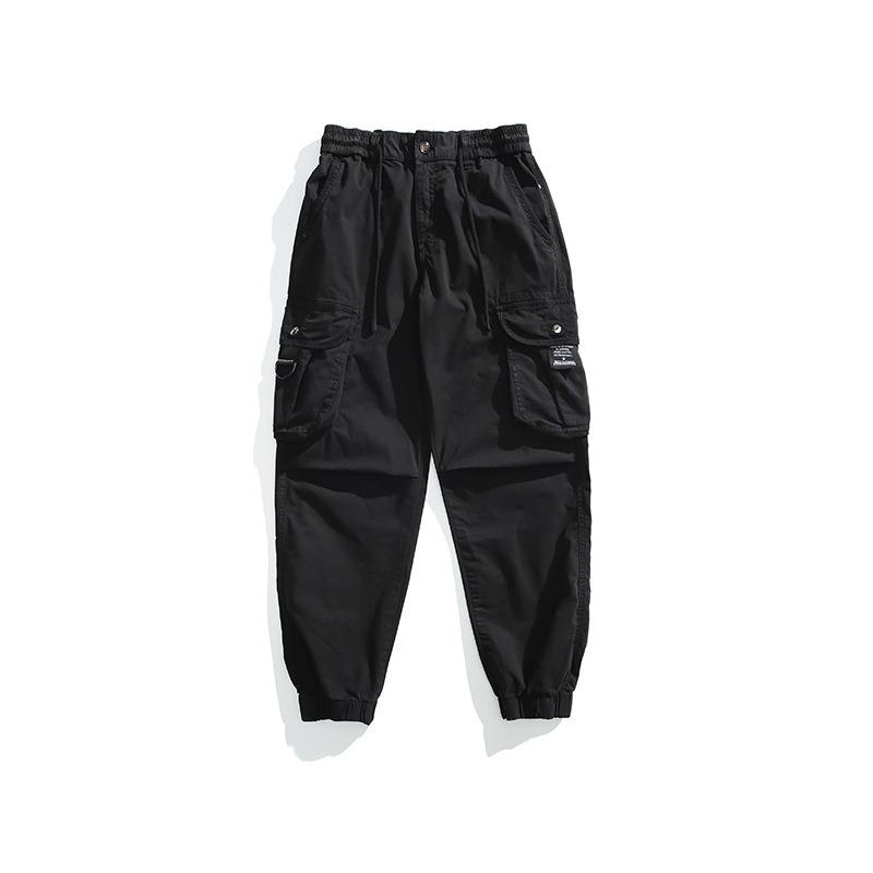 Summer New Overalls Men's Retro Industrial Style Loose Casual Trousers Day Wear Sports Outdoor