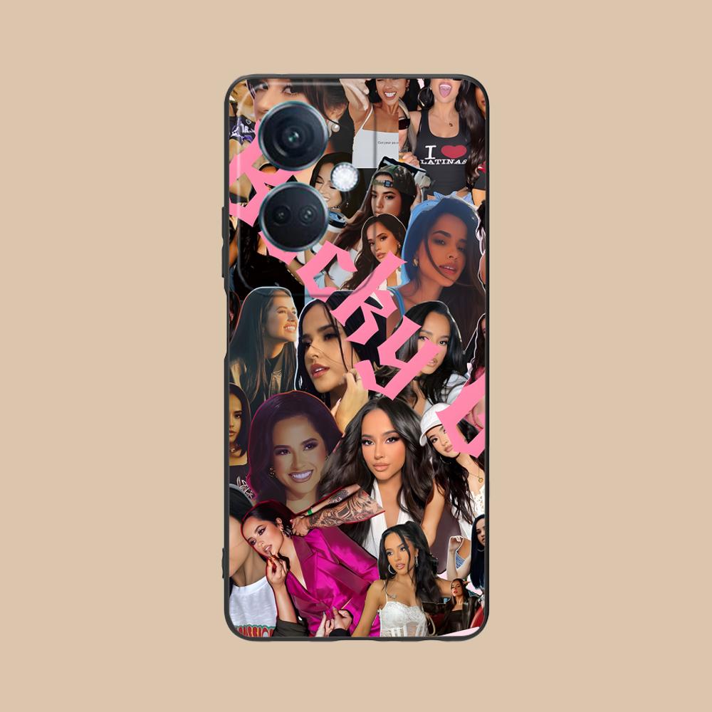 Modische Becky G Mattes TPU Handyhülle für OPPO Reno 14 13 12 11 10 9 8 7 6 5 F T Pro 5G Bunte Druckabdeckung