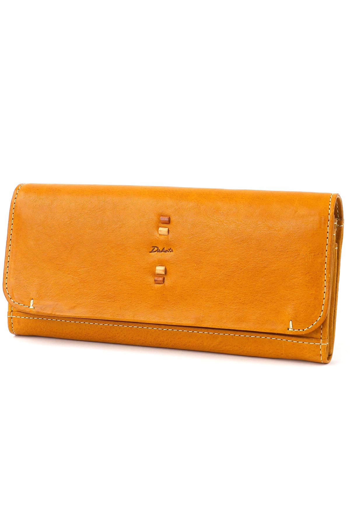 Женский кошелек Dakota из натуральной кожи, длинный, горчичный, DA-31702-53