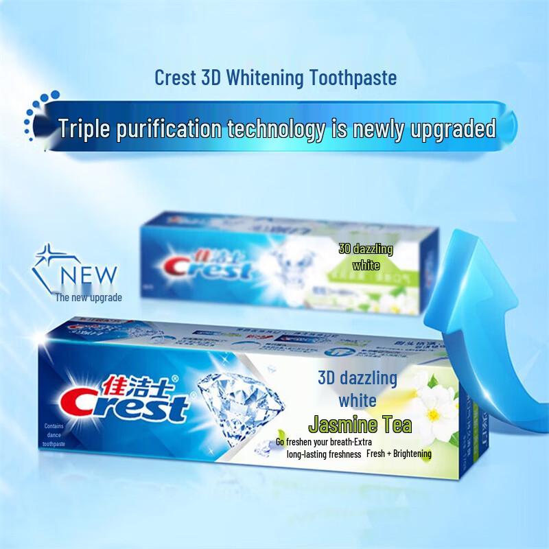 Зубная паста Crest Multi-Effect Strong Root Tea Fresh Whitening
