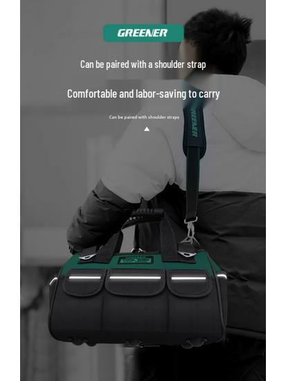 Multi-functional Durable Electrician's Canvas Tool Bag