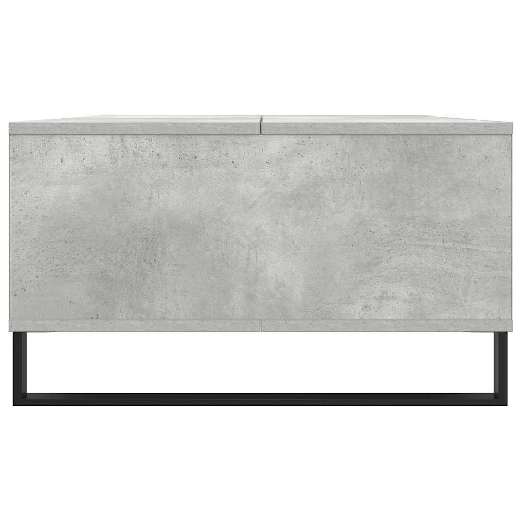Tavolino da Caffè, Grigio Cemento, 104X60X35 Cm