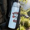 1PC Pitbull Dog Retro Text Graphic Print 750ml Portable Sports Water Bottle Leakproof Gym Outdoor Travel Drink Cup