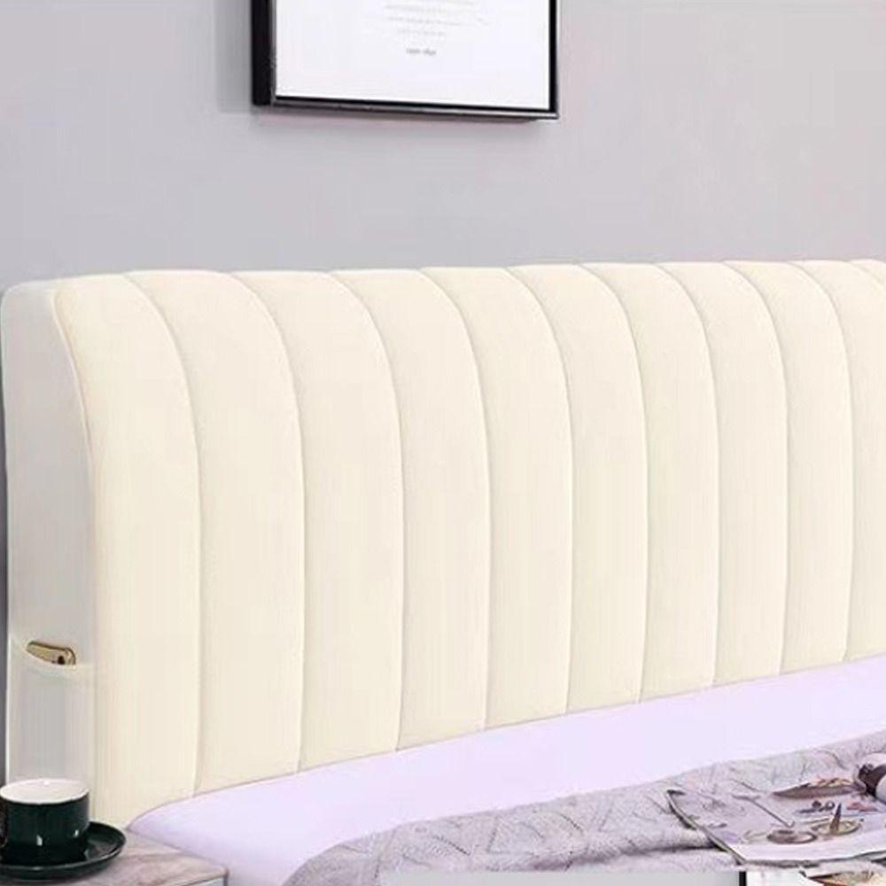 Thickened Flannel Bedside Cover All-inclusive Dust Cover Universal Bed Headboard Cover  Bedroom