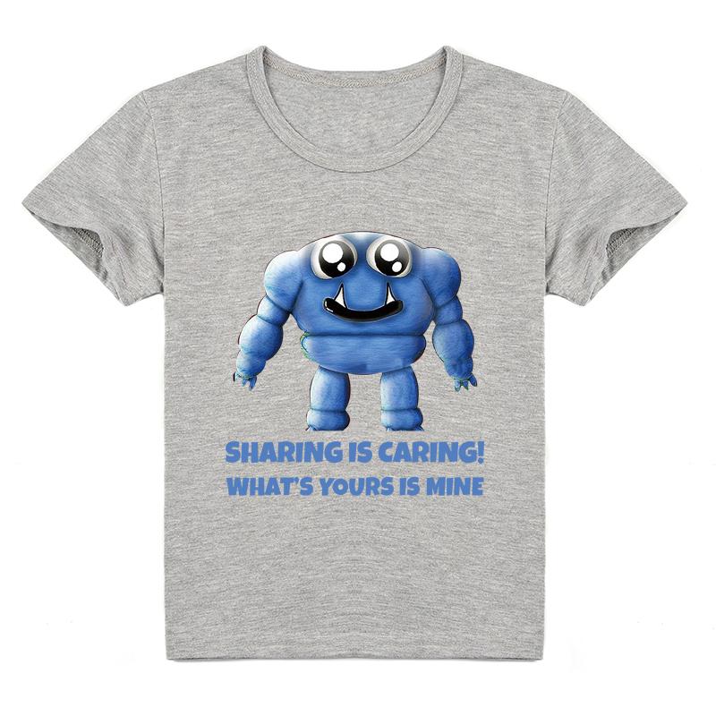 Kinder Neu eingetroffenes modisches 3D-gedrucktes Garten of BANBAN T-Shirt mit kurzen Ärmeln für Kinder