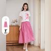 Bailuyu Lazy Style Short Sleeve Two-Piece Dress Set