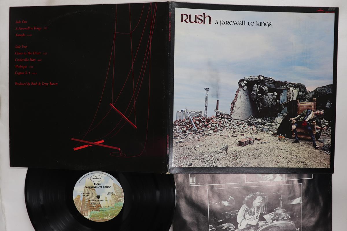 Виниловая пластинка RUSH  A Farewell To Kings SRM11184 MERCURY 1977 США Рок Б/у